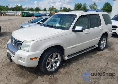2008 Mercury Mountaineer Premier z USA, uszkodzony, nr VIN 4M2EU38898UJ14972